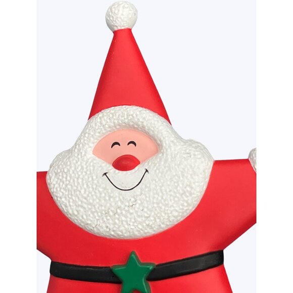 Star-Shaped Santa Claus Brooch Pin - Picture 2 of 9